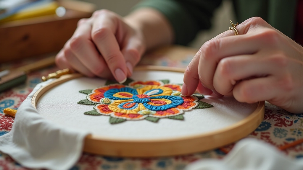 Embroidery and needlework class
